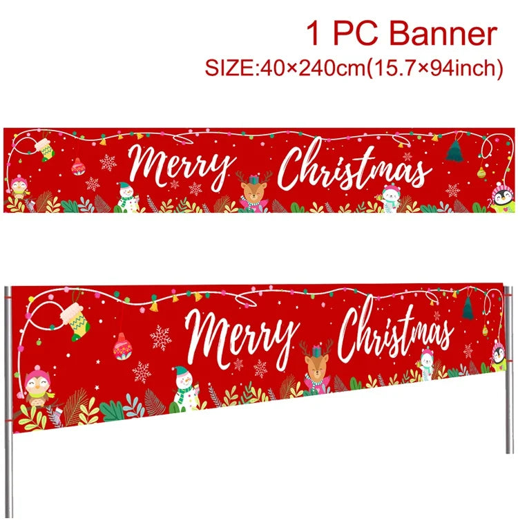 Christmas Outdoor Banner