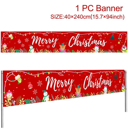 Christmas Outdoor Banner