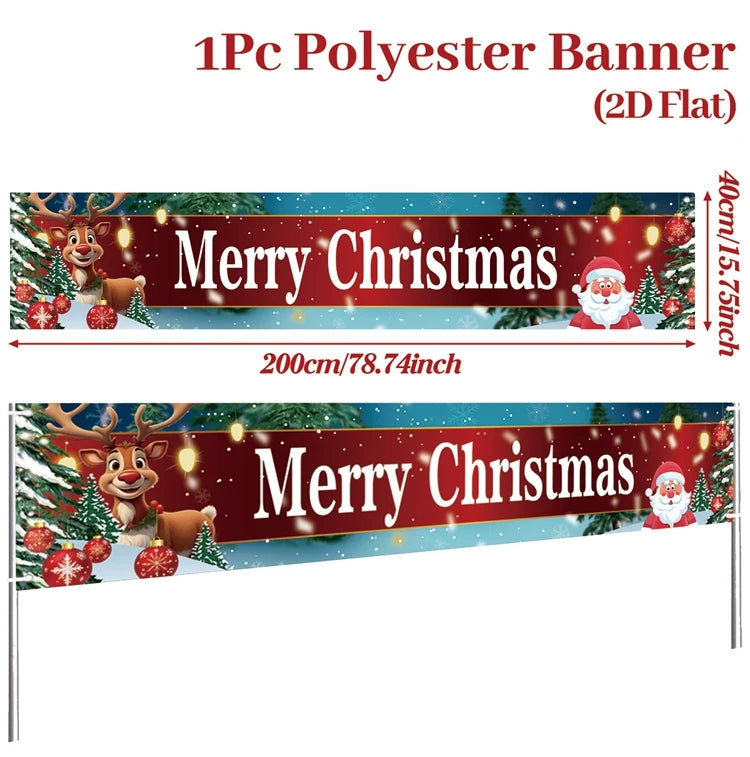 Christmas Outdoor Banner