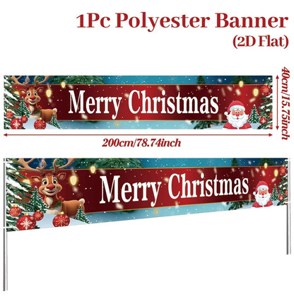 Christmas Outdoor Banner