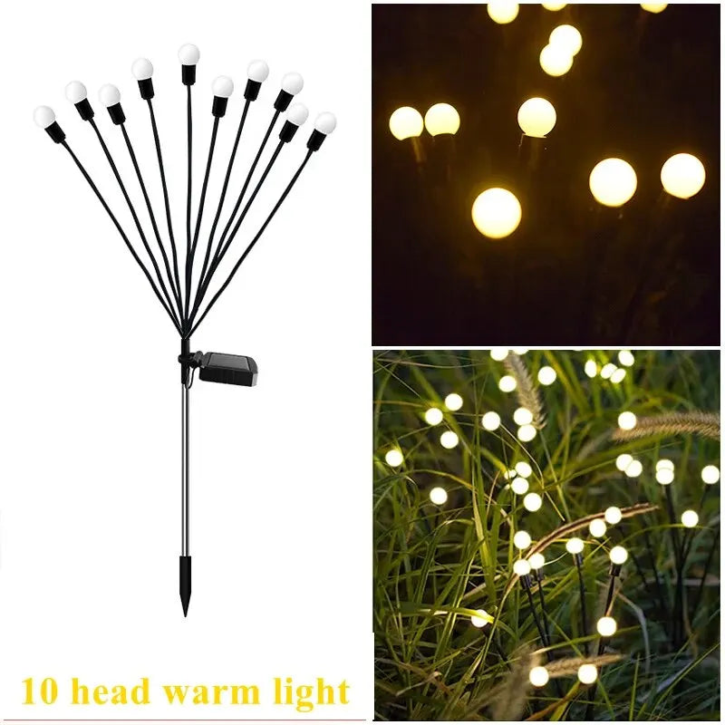 Solar Firefly Garden Lights