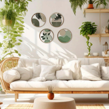 4-Piece Bohemian Wall Art Set