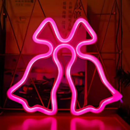 Santa Claus & Elk Christmas LED Lights