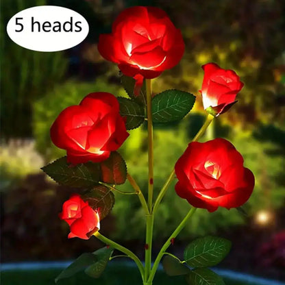 Solar Rose Flower Lights