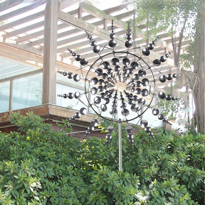 Kinetic Metal Wind Spinner