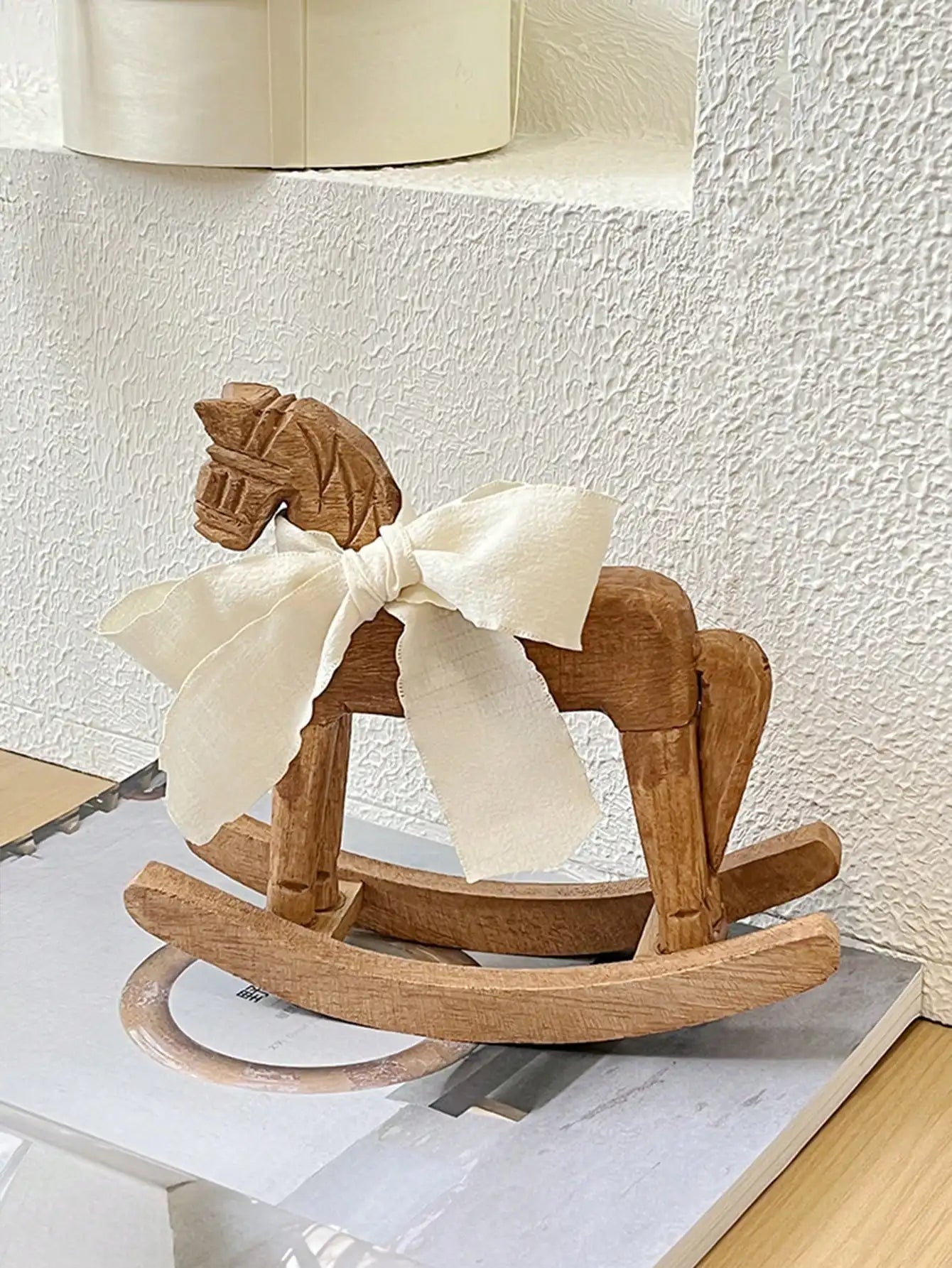 Wooden Horse Creative Hand Carved
