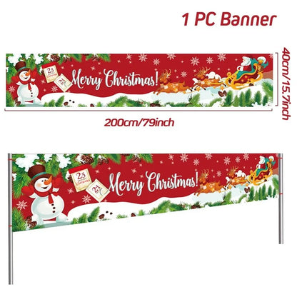Christmas Outdoor Banner