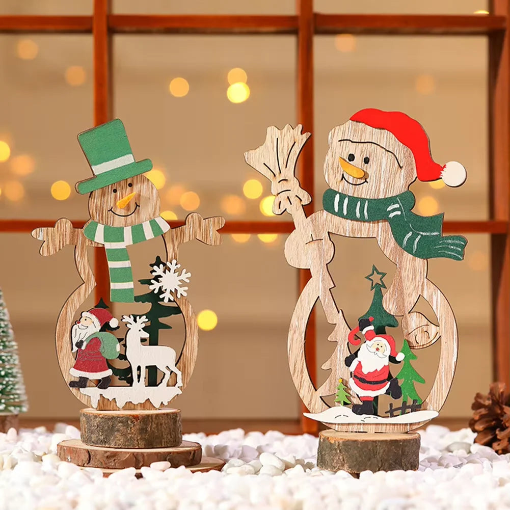 DIY Wooden Christmas Decorations