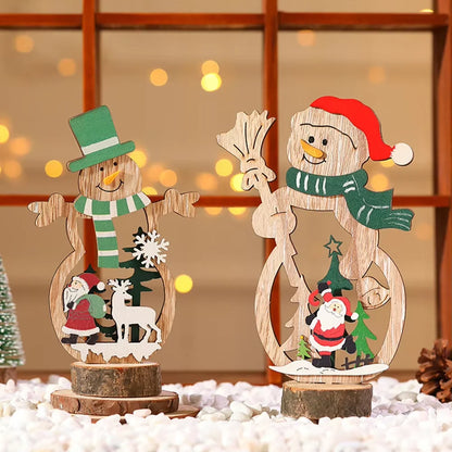 DIY Wooden Christmas Decorations