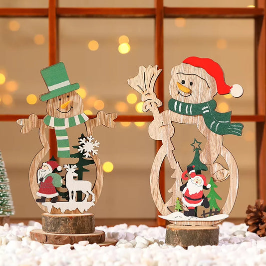 DIY Wooden Christmas Decorations