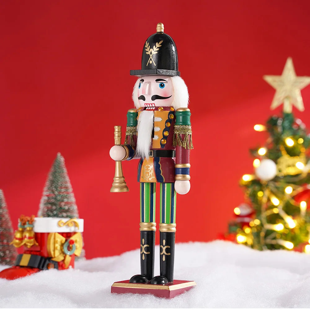 30cm Wooden Nutcracker Puppet Soldier