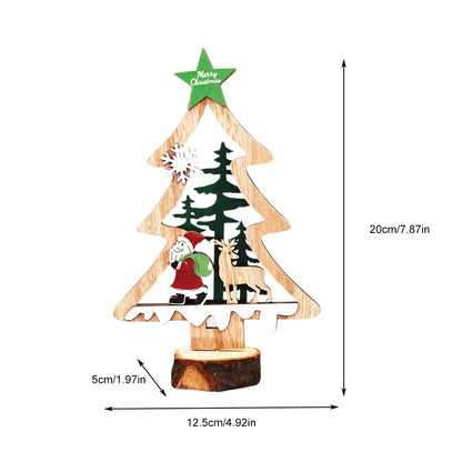 DIY Wooden Christmas Decorations