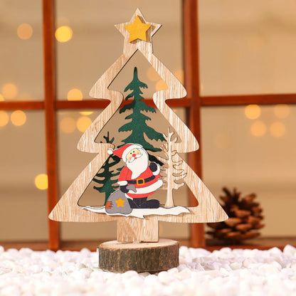 DIY Wooden Christmas Decorations