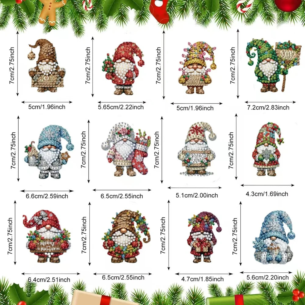Christmas Diamond Painting Sticker Kit