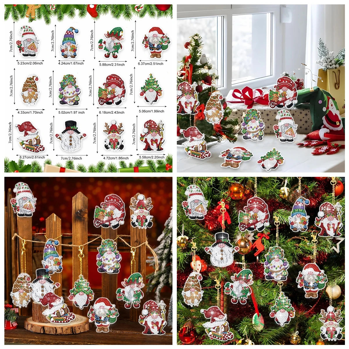 Christmas Diamond Painting Sticker Kit