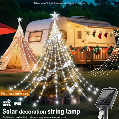 280 LED Star Fairy Waterfall Tree Lights