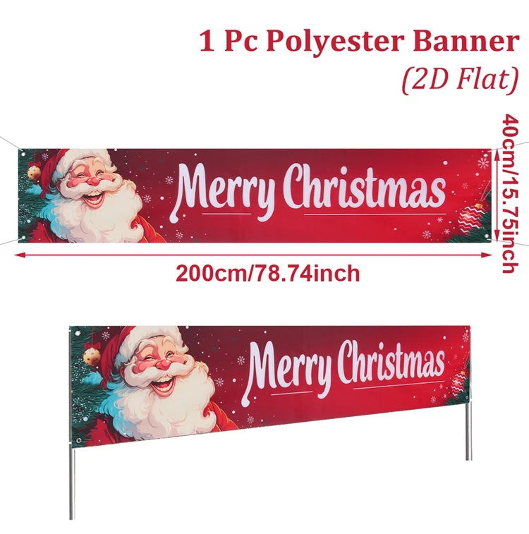 Christmas Outdoor Banner