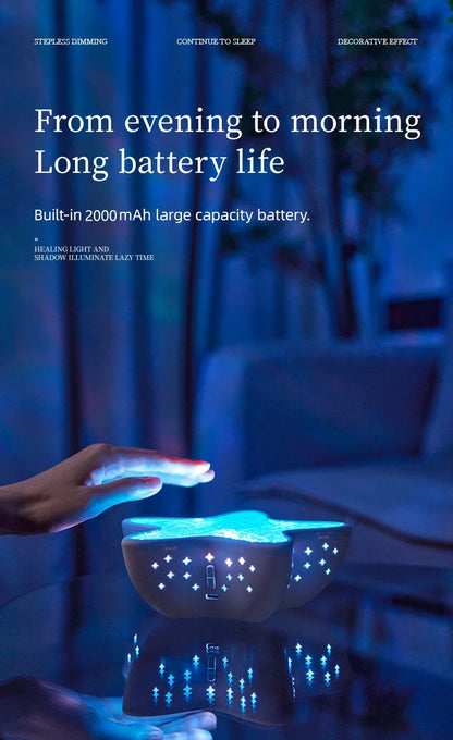 Starfish LED Projector Lamp