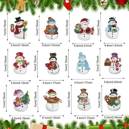 Christmas Diamond Painting Sticker Kit