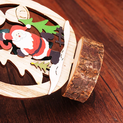 DIY Wooden Christmas Decorations