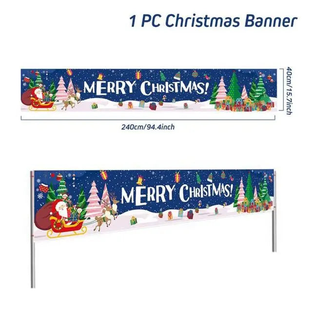 Christmas Outdoor Banner