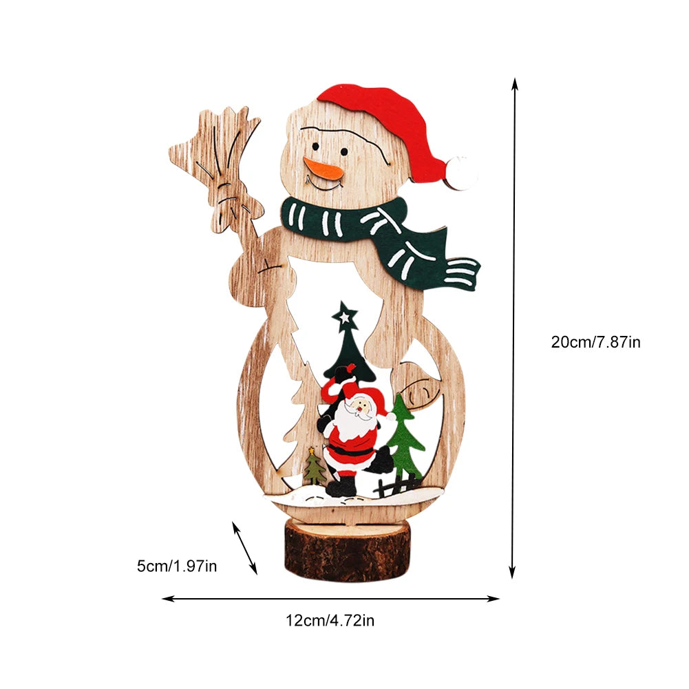 DIY Wooden Christmas Decorations