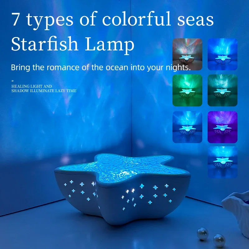Starfish LED Projector Lamp