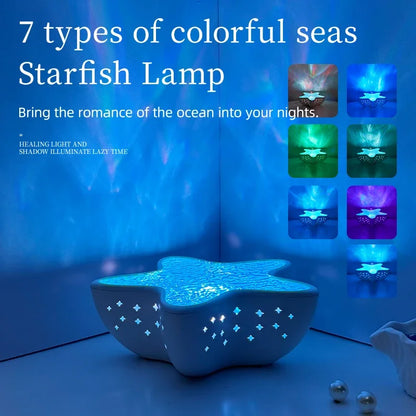 Starfish LED Projector Lamp