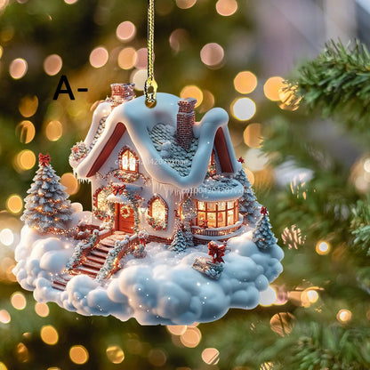 Christmas Acrylic Hanging Ornaments