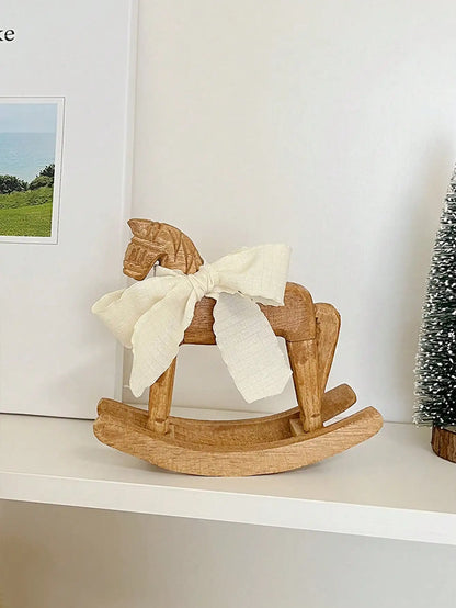 Wooden Horse Creative Hand Carved