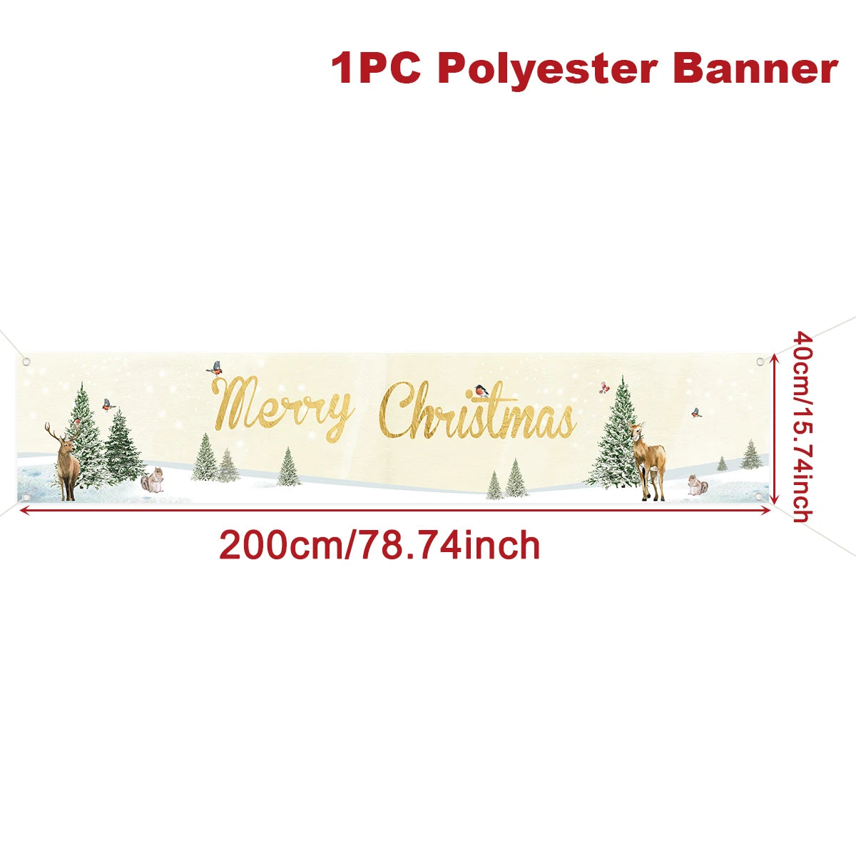 Christmas Outdoor Banner
