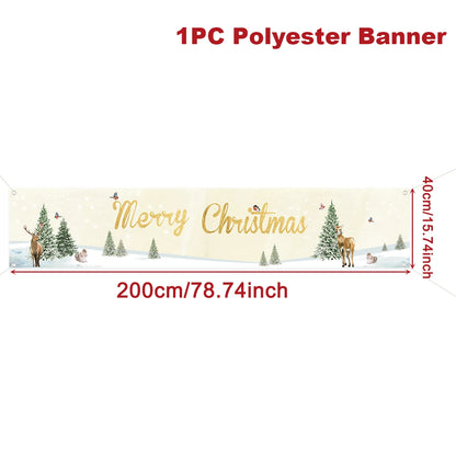 Christmas Outdoor Banner