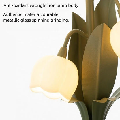Lily of the Valley Flower Lamp