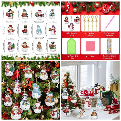 Christmas Diamond Painting Sticker Kit