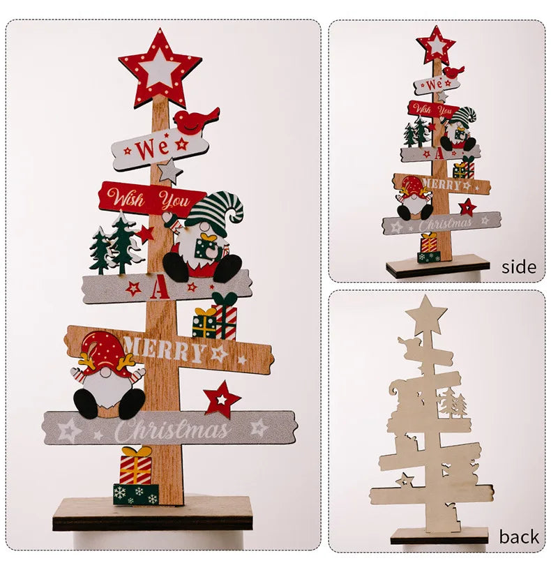 Wooden Christmas Tree Ornament