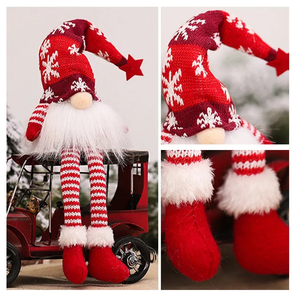 LED Christmas Gnome Faceless Doll