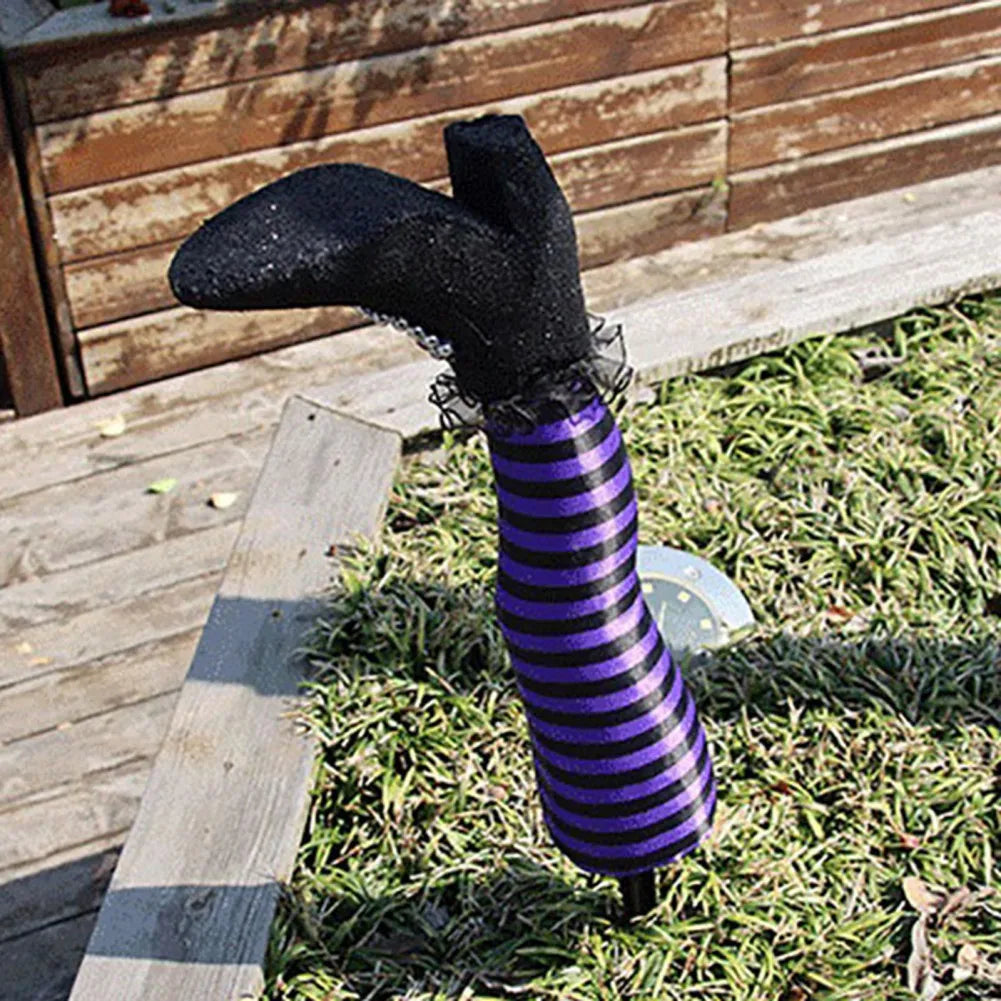 Halloween Witch Leg Stakes