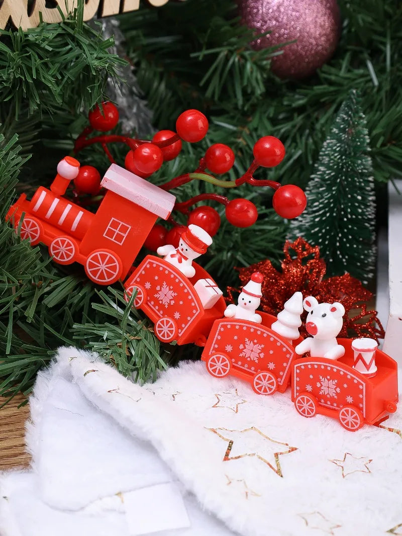 Christmas Train Mini Table Ornament