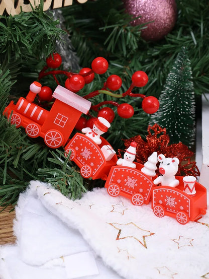 Christmas Train Mini Table Ornament
