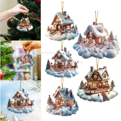Christmas Acrylic Hanging Ornaments