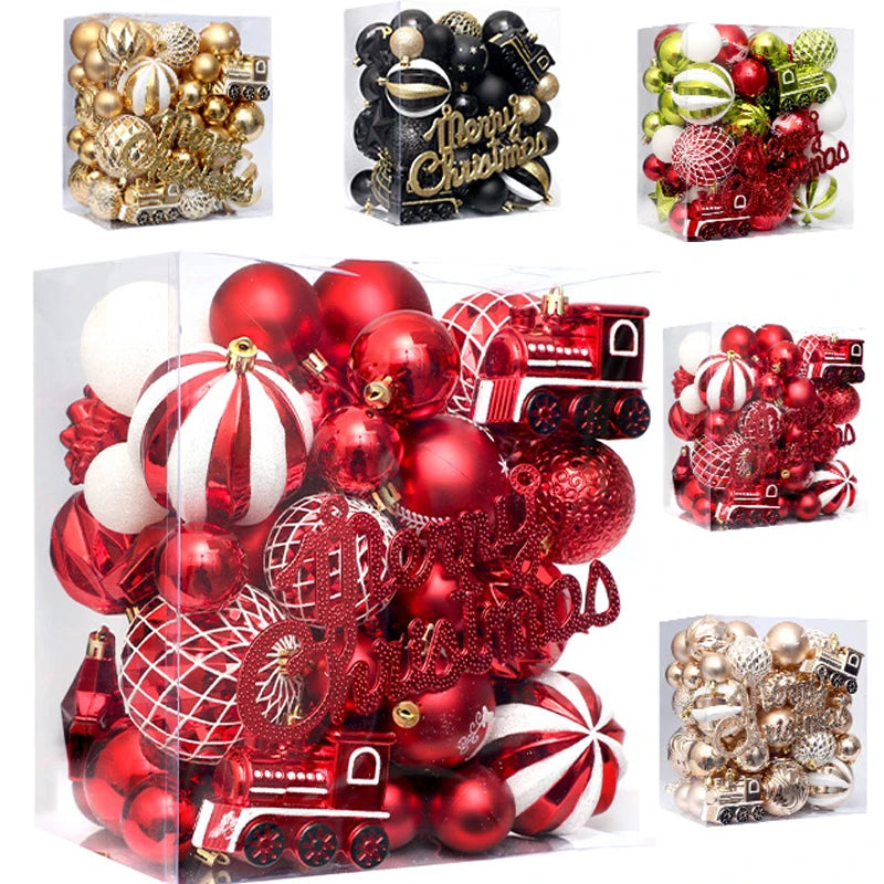 65pcs Christmas Tree Ornaments