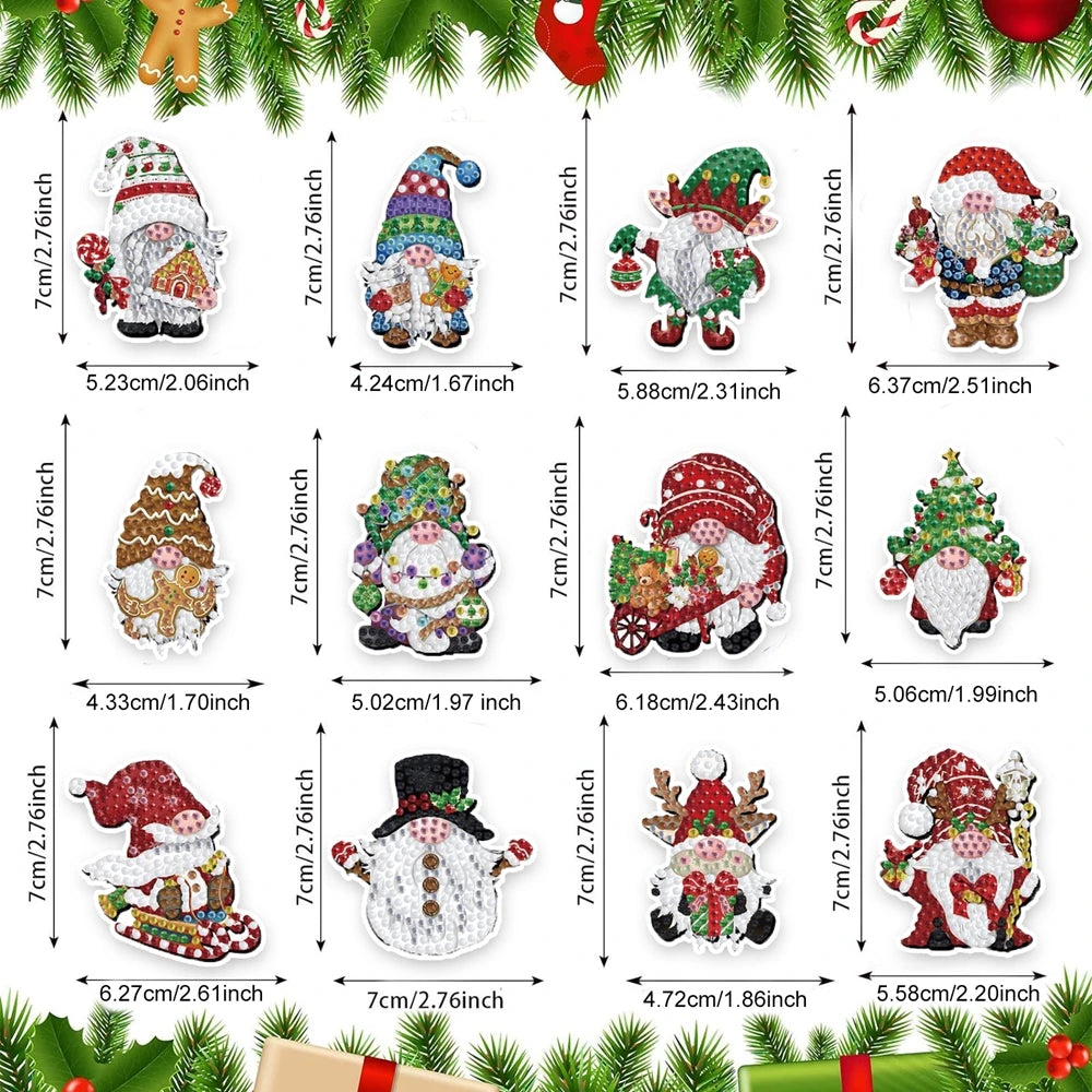 Christmas Diamond Painting Sticker Kit