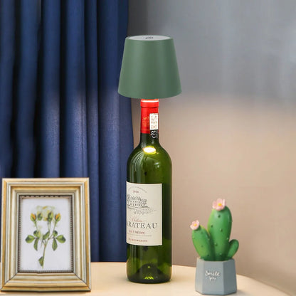 Wireless Bottle Table Lamp