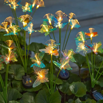 Solar Butterfly Garden Lights