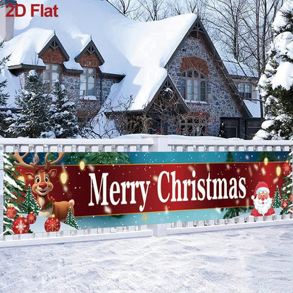 Christmas Outdoor Banner