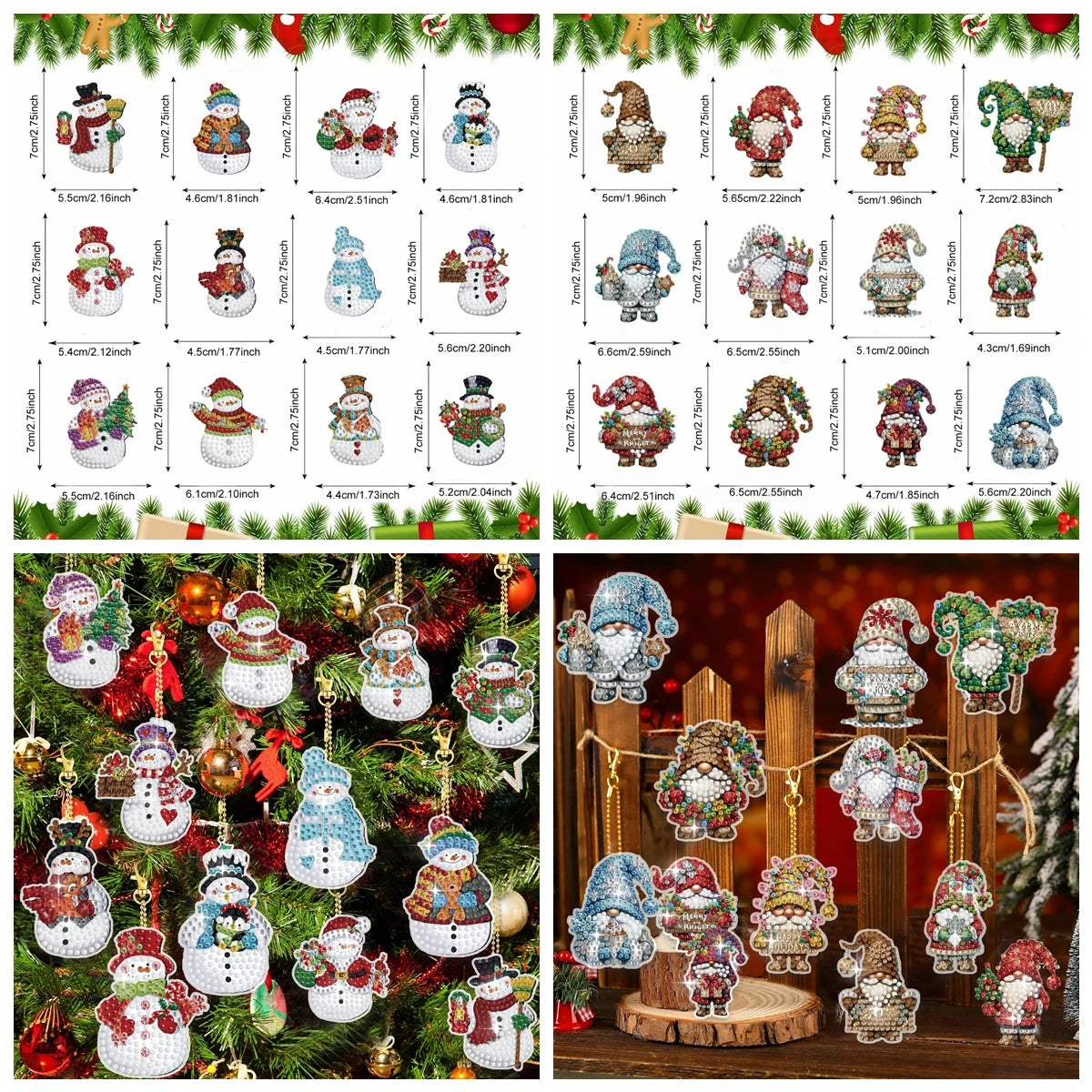 Christmas Diamond Painting Sticker Kit