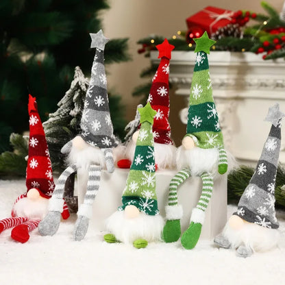 LED Christmas Gnome Faceless Doll