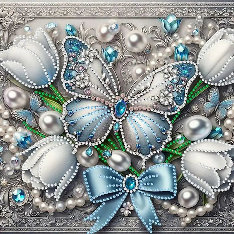 DIY Flowers Diamond Art Kit