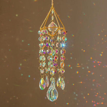 Christmas Window Crystal Suncatcher