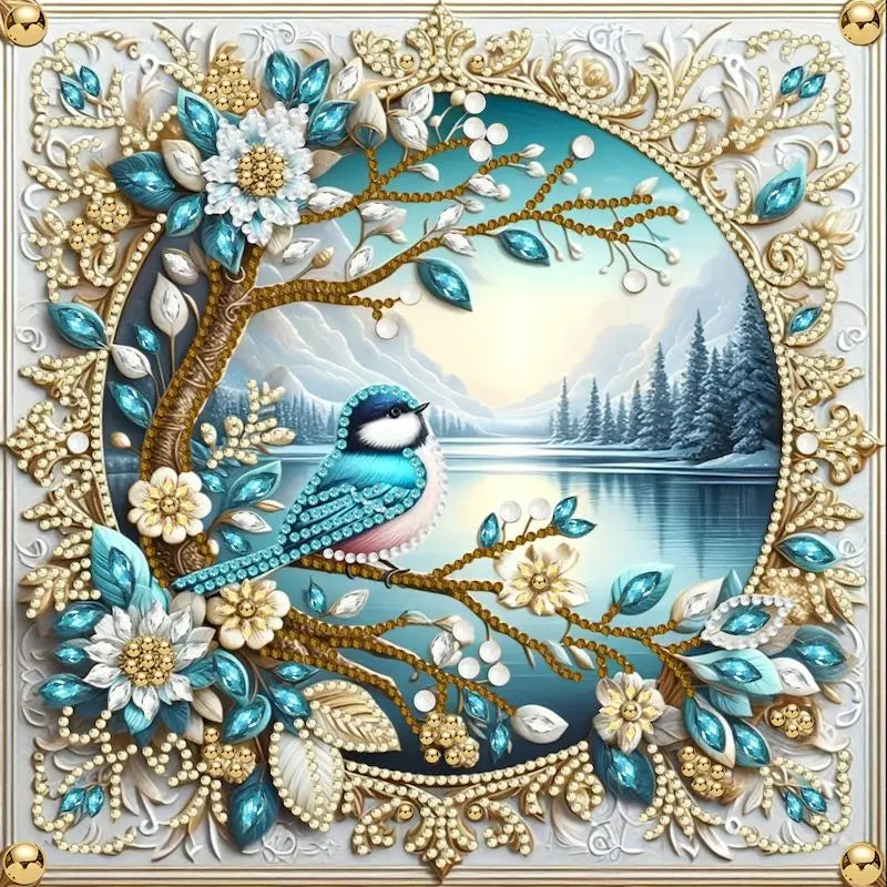 DIY Flowers Diamond Art Kit